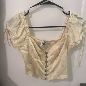 Princess Polly corset crop top